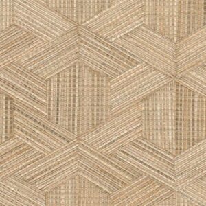 Arte Prismatic Reflect behang in kleur Golden Straw (52481) - Product close-up