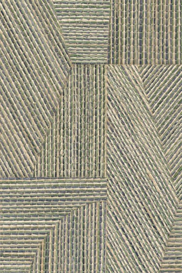 Arte Prismatic Refraction behang in kleur Green Lagoon (52460) - Product close-up