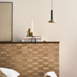 Arte Pure Moire behang in kleur PU391 (PU391) - Interieur impressie