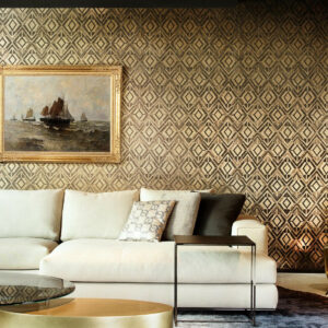 Arte Revera Geo behang in kleur 47522 (47522) - Interieur impressie