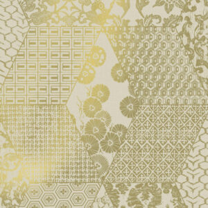 Arte Revera Patch behang in kleur Inca Gold (47562) - Product close-up