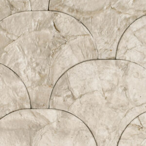 Arte Samal Camber behang in kleur Shell White (33731) - Product close-up