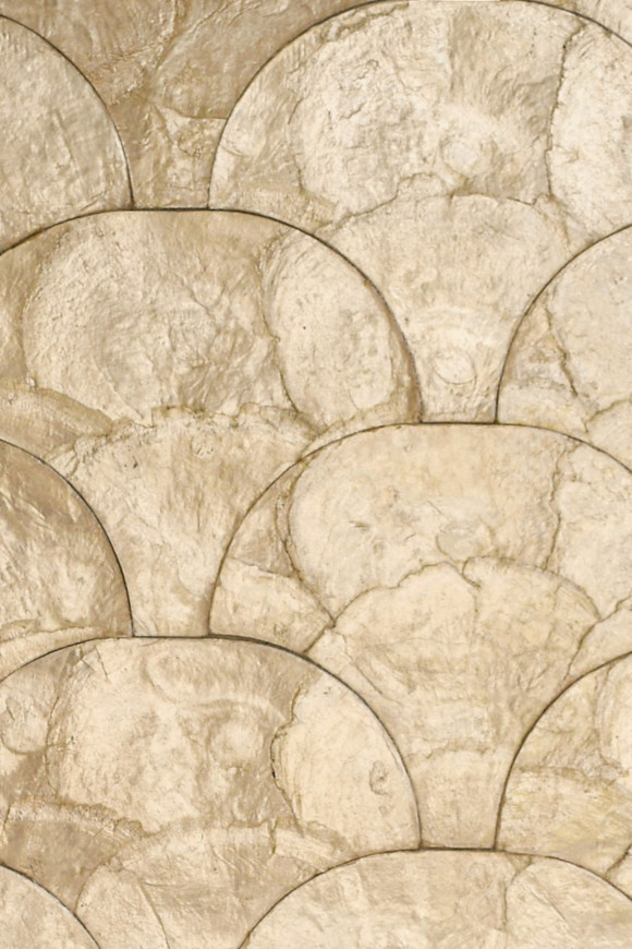 Arte Samal Camber behang in kleur Blanched Almond (33734) - Product close-up