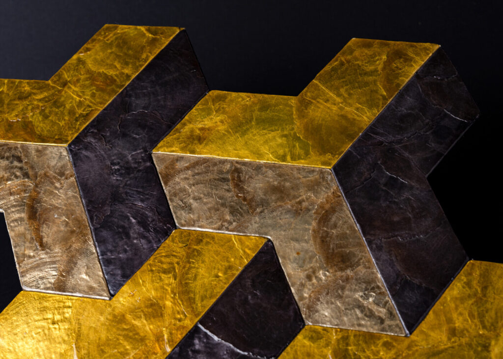 Arte Samal Helix behang (33721) - Sfeerbeeld