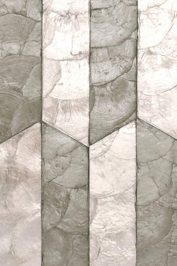 Arte Samal Prisma behang in kleur Dove Grey (33710) - Product close-up