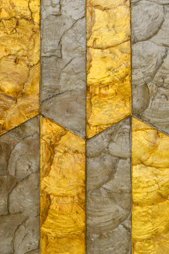 Arte Samal Prisma behang in kleur Spiced Honey (33712) - Product close-up