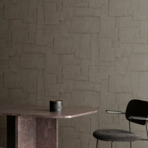 Arte Sculptura Oblong behang in kleur Deep Creek (42546) - Interieur impressie