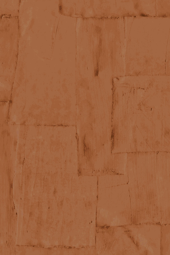 Arte Sculptura Oblong behang in kleur Orange Spice (42549) - Product close-up