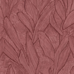 Arte Sculptura Piante behang in kleur Indian Red (42520) - Product close-up