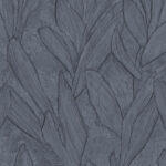 Arte Sculptura Piante behang in kleur Ink Blue (42527) - Product close-up