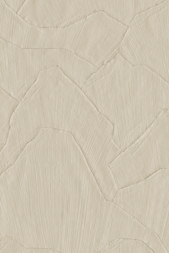 Arte Sculptura Shards behang in kleur Sand Drift (42505) - Product close-up