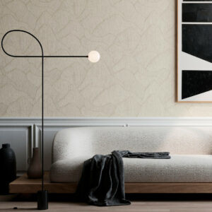 Arte Sculptura Shards behang in kleur Sand Drift (42505) - Interieur impressie