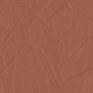 Arte Sculptura Shards behang in kleur Brick Red (42508) - Product close-up