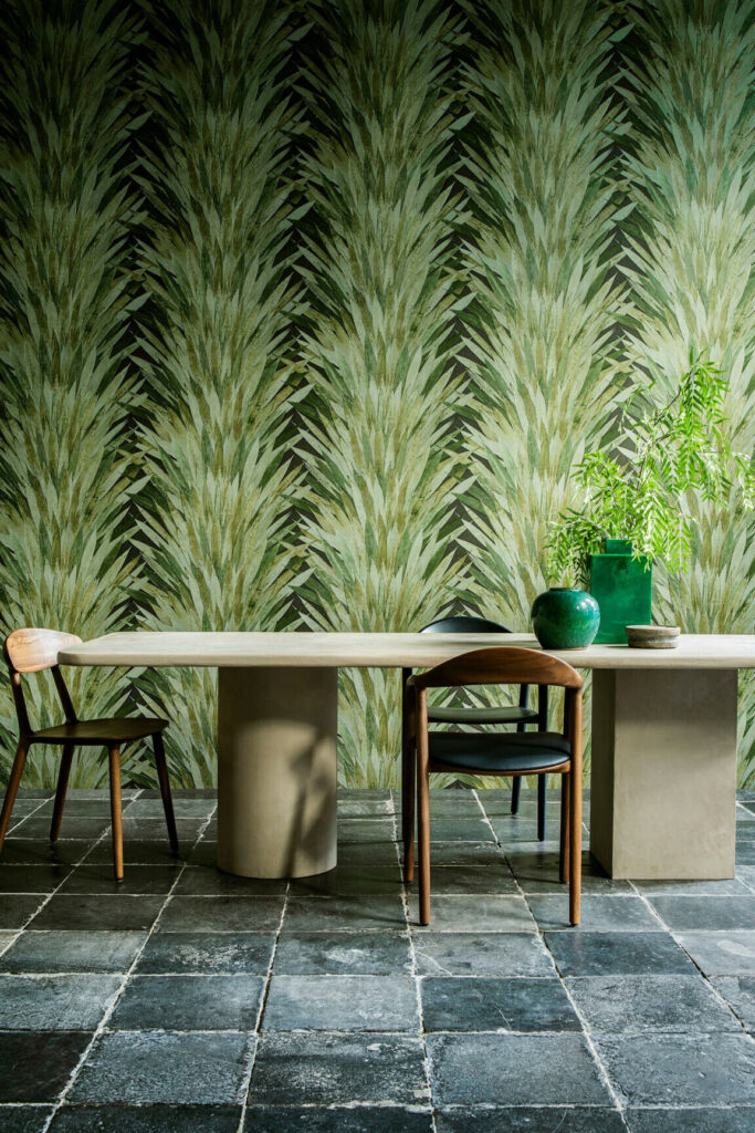 Arte Selva Abanico behang in kleur 34001 (34001) - Interieur impressie