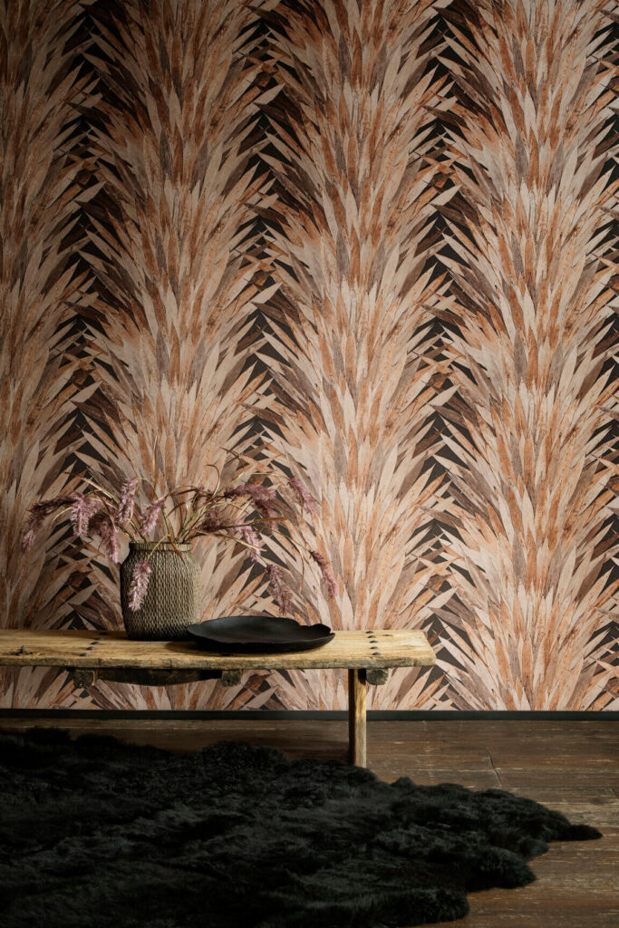 Arte Selva Abanico behang in kleur 34003 (34003) - Interieur impressie