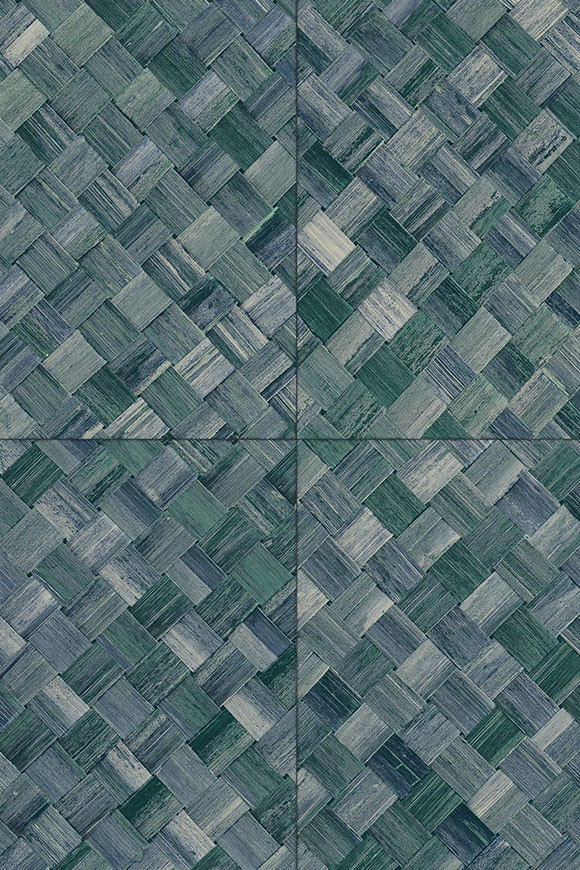 Arte Textura Pandan behang in kleur Blue Stone (34108A) - Product close-up