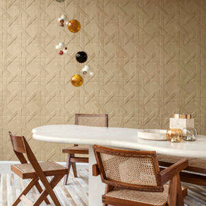 Arte Spectra Cannage behang in kleur 61524 (61524) - Interieur impressie