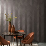 Arte Sycamore Chevron behang in kleur SYC3130 (SYC3130) - Interieur impressie