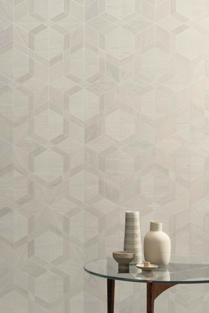 Arte Sycamore Cubist behang in kleur SYC1110 (SYC1110) - Interieur impressie