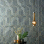 Arte Sycamore Cubist behang in kleur SYC1130 (SYC1130) - Interieur impressie