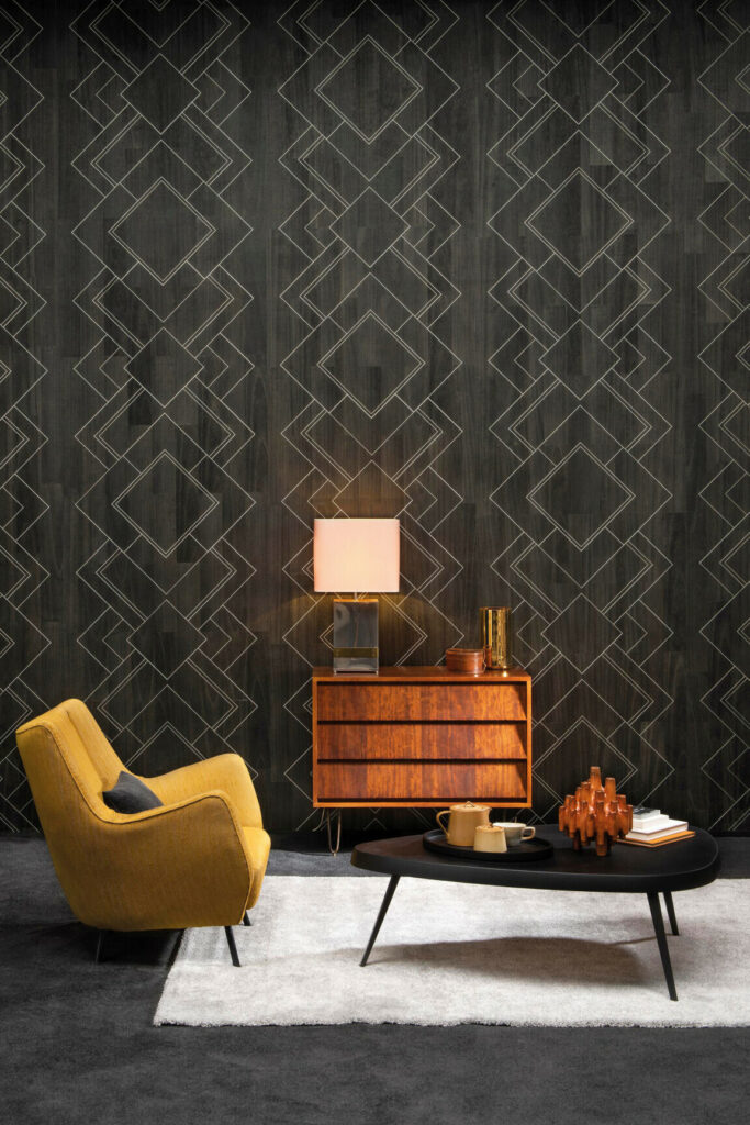 Arte Sycamore Villa empain behang in kleur SYC5110 (SYC5110) - Interieur impressie