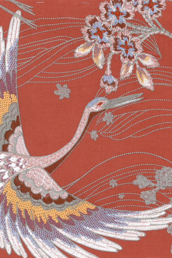 Arte Takara Crane behang in kleur 28500 (28500) - Product close-up