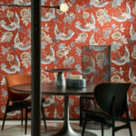 Arte Takara Crane behang in kleur 28500 (28500) - Interieur impressie