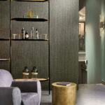 Arte Takara Harmony behang in kleur Bronze (28525) - Interieur impressie