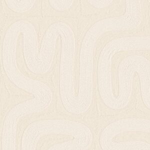 Arte Tali Sarana behang in kleur Bone (60703) - Product close-up