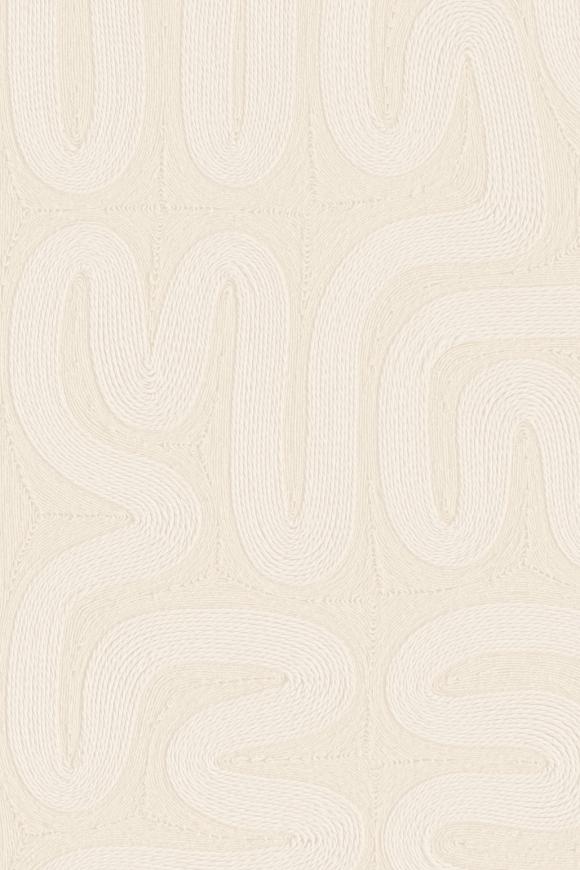 Arte Tali Sarana behang in kleur Bone (60703) - Product close-up