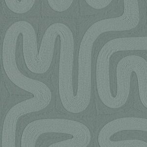 Arte Tali Sarana behang in kleur Eucalyptus (60704) - Product close-up