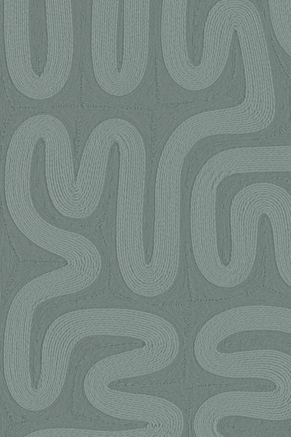 Arte Tali Sarana behang in kleur Eucalyptus (60704) - Product close-up