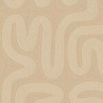 Arte Tali Sarana behang in kleur Cashew (60711) - Product close-up