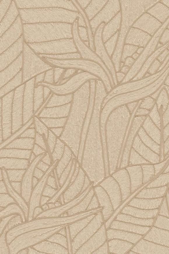 Arte Tali Strelitzia behang in kleur Jute (60742) - Product close-up