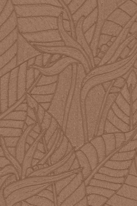 Arte Tali Strelitzia behang in kleur Bark (60749) - Product close-up