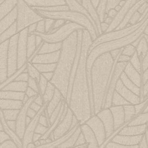 Arte Tali Strelitzia behang in kleur Zinc (60750) - Product close-up