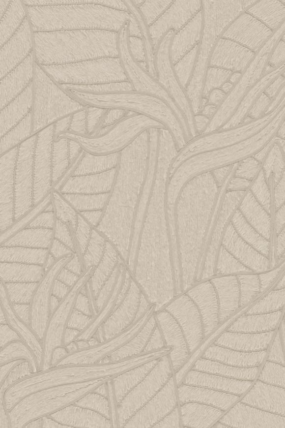 Arte Tali Strelitzia behang in kleur Zinc (60750) - Product close-up