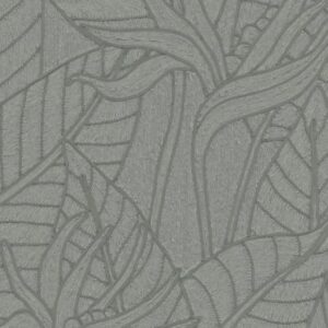 Arte Tali Strelitzia behang in kleur Teal (60751) - Product close-up