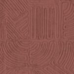 Arte Tali Tamba behang in kleur Burgundy (60728) - Product close-up