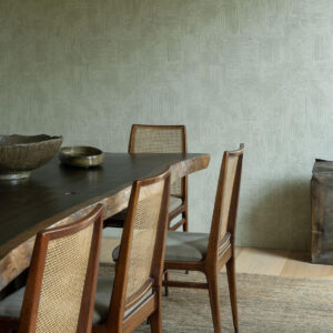 Arte Tali Tamba behang in kleur Mint (60729) - Interieur impressie