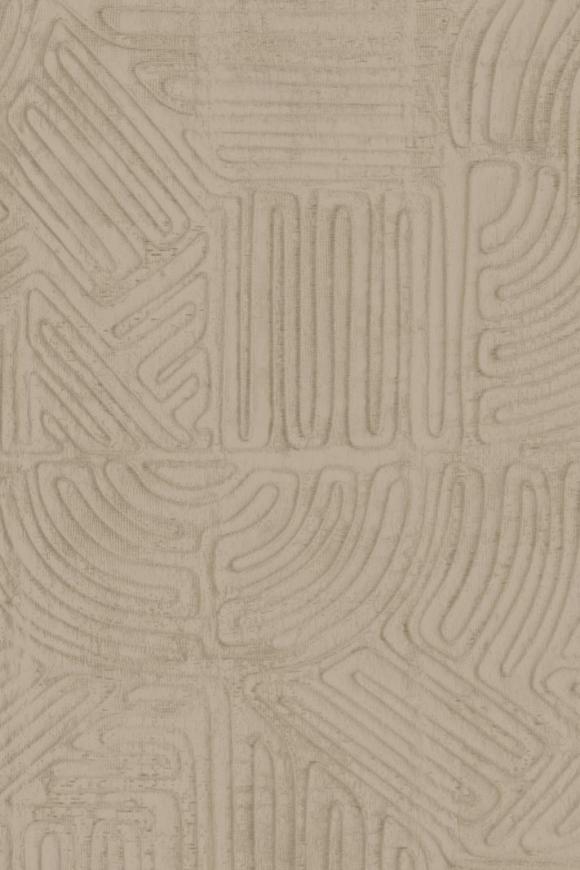 Arte Tali Tamba behang in kleur Mushroom (60731) - Product close-up