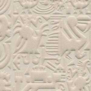 Arte Terra Chimu behang in kleur Eggshell (23901) - Product close-up