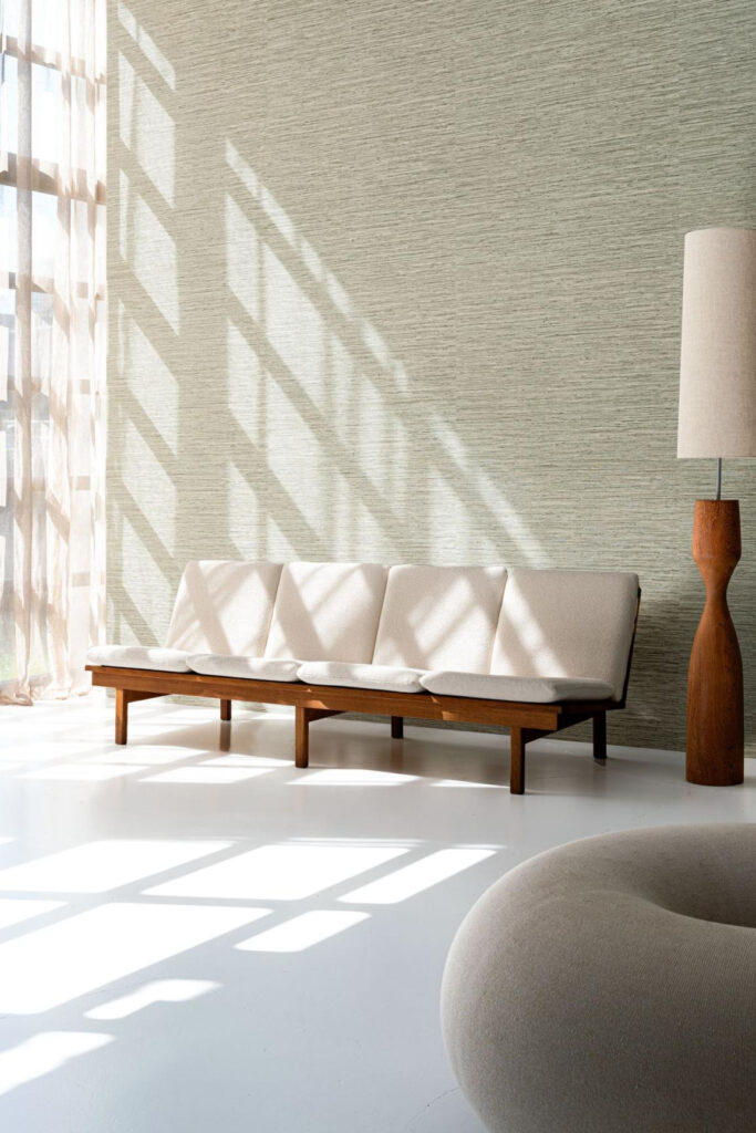 Arte Textura ignis Matiz behang in kleur Elephant (73530A) - Interieur impressie