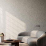 Arte Textura ignis Montagna behang in kleur Smoky (63526A) - Interieur impressie