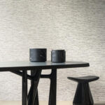 Arte Textura ignis Ritorto behang in kleur Shadow (33052B) - Interieur impressie