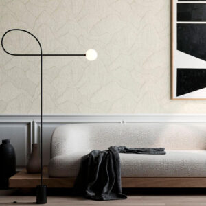 Arte Textura ignis Shards behang in kleur Opal (42506A) - Interieur impressie