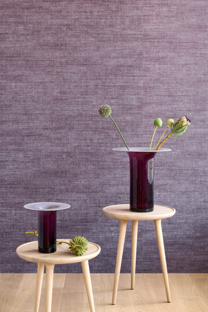 Arte Textura Canvas behang in kleur Lavender (24505A) - Interieur impressie