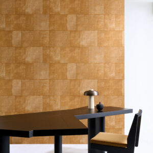 Arte Textura Cuadro behang in kleur Ochre (49541A) - Interieur impressie