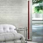 Arte Textura Eri behang in kleur Pearl (72054A) - Interieur impressie