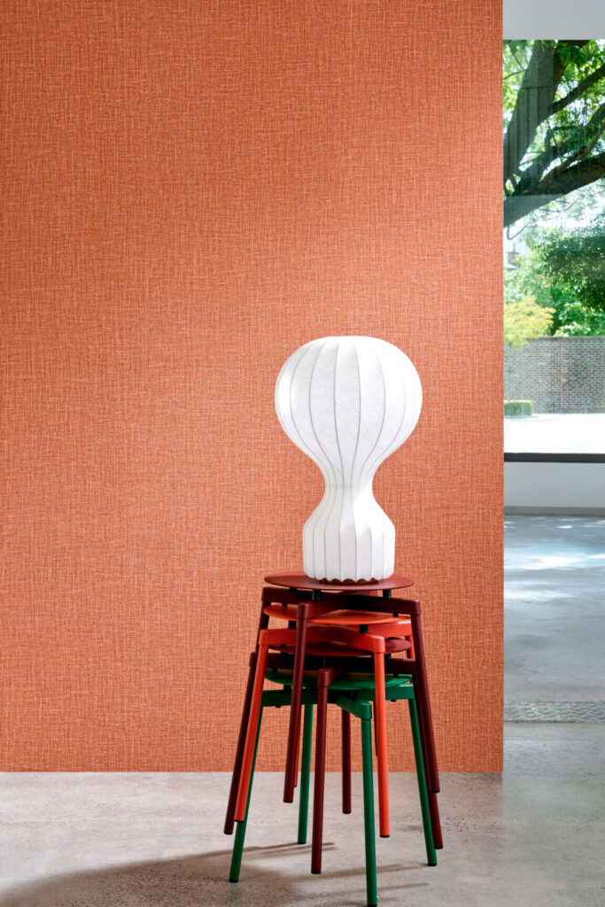 Arte Textura Gioco behang in kleur Ginger (40529A) - Interieur impressie